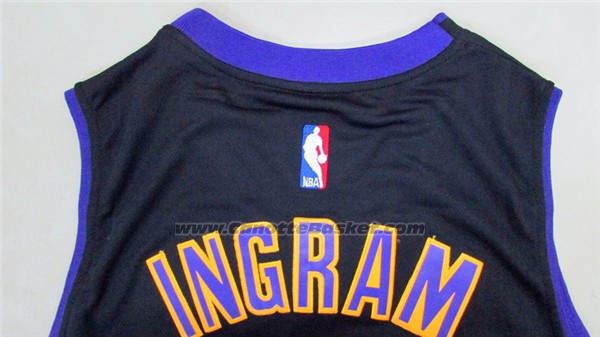 Maglia Los Angeles Lakers Brandon Ingram #14 Nero